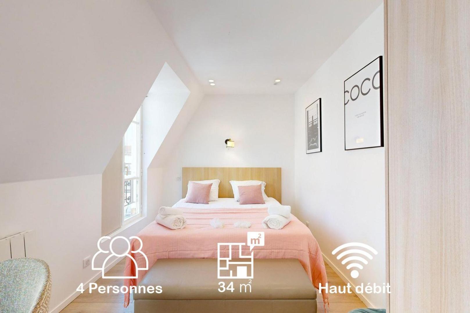 162 Suite Benjamin - Superbe Appartement A Paris Exterior photo